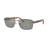 Ray-Ban Unisex Sunglass RB3750 - Color del Marco: Cobre, Color de la Lente: Verde
