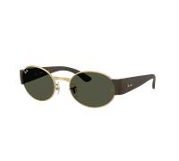 Ray-Ban Unisex Sunglass RB3770 - Color del Marco: Oro, Color de la Lente: Verde