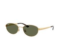 Ray-Ban Unisex Sunglass RB3774D - Color del Marco: Oro Arista, Color de la Lente: Polarizadas verde oscuro