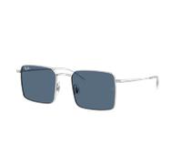 Ray-Ban Idan Bio-based Gafas De Sol Plateado Montura Azul Lentes 53-20