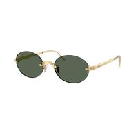Ray-Ban Unisex Sunglass RB3929 By A$AP Rocky - Color del Marco: Oro Arista, Color de la Lente: Verde Oscuro