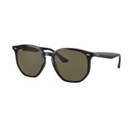Ray-Ban Unisex Sunglass RB4306 - Color del Marco: Negro, Color de la Lente: Polarizadas G-15 verde