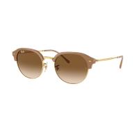 Ray-Ban Unisex Sunglass RB4429 - Color del Marco: Beis sobre dorado, Color de la Lente: Marrón claro