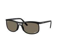 Ray-Ban Unisex Sunglass RB4452 Polarized+ Lenses Liteforce - Color del Marco: Negro Arena, Color de la Lente: Grey Polarized+