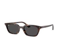 Ray-Ban Unisex Sunglass RB4456F Zaya Bio-Based - Color del Marco: Habana, Color de la Lente: Gris Oscuro
