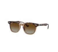 Ray-Ban Unisex Sunglass RB9098S Kids - Color del Marco: Havana sobre transparente, Color de la Lente: Polarizadas Marron