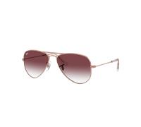 Ray - Ban Niños Ray - Ban RJ9506S JUNIOR AVIATOR 291/8H Gafas de sol Metal Oro Violeta Piloto Normal Sombreado