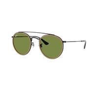 Ray - Ban Unisex Ray - Ban RB3647N 92794E Gafas de sol Metal Negro Verde Redonda Normal