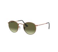Ray - Ban Unisex Ray - Ban RB3447 ROUND METAL 9002A6 Gafas de sol Metal Bronce Verde Redonda Normal Sombreado