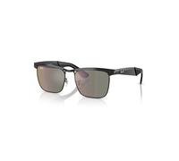 Ray-Ban Wayfarer Deluxe Gafas De Sol Negro Montura Marrón Lentes 53-18