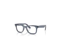 Ray - Ban Unisex Ray - Ban RX4340V WAYFARER EASE 8223 Monturas ópticas Acetato Azul Transparente Cuadrada Normal