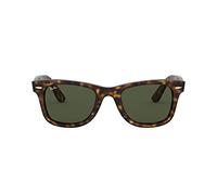 Ray-Ban WAYFARER EASE RB4340 - Gafas de Sol Unisex con lentes verdes, Color de montura Tortuga