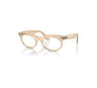 Ray-Ban Wayfarer Oval Optics Change Photo Marrón Con Ondas Montura Transparente Lentes Polarizado 50-22