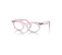 Ray-Ban Wayfarer Oval Optics Change Photo Violeta Con Ondas Montura Transparente Lentes Polarizado 50-22