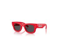 Ray - Ban Unisex Ray - Ban A$AP Rocky RB4940B WAYFARER PUFFER 686187 Gafas de sol Nylon Rojo Cuadrada Normal