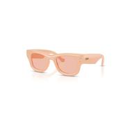 Ray-Ban Wayfarer Puffer Gafas De Sol Nude Sólido Montura Rosa Lentes 47-23