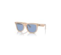 Ray-Ban Wayfarer Reverse Gafas De Sol Beige Ópalo Y Miel Montura Azul Lentes 53-20