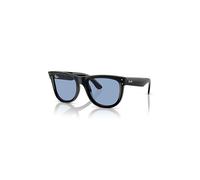 Ray-Ban Wayfarer Reverse Gafas De Sol Negro Montura Azul Lentes 53-20