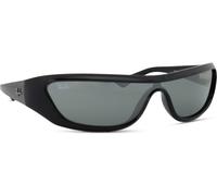 Ray - Ban Unisex RB4431 XAN 66776V Gafas de sol Inyectado Negro Gris Geométrico Normal Espejo