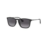 Ray - Ban Hombre Ray - Ban RB4187 CHRIS 622/8G Gafas de sol Inyectado Negro Gris Cuadrada Normal Sombreado
