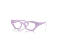 Ray - Ban Unisex Ray - Ban RX7330 ZENA 8346 Monturas ópticas Inyectado Violeta Transparente Geométrico Normal