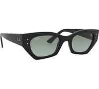 Ray - Ban Unisex Ray - Ban RB4430 ZENA 667711 Gafas de sol Inyectado Negro Gris Geométrico Normal Sombreado