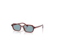 Ray-Ban Zuri Bio-based Gafas De Sol Marrón Oxidado Montura Azul Lentes 49-19