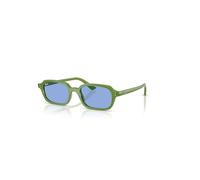 Ray-Ban Zuri Bio-based Gafas De Sol Verde Cloudy Jungle Montura Azul Lentes 49-19