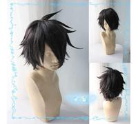 Ray Cosplay Wig Anime Yakusoku no Neverland The Promised Neverland 81194 Black Heat Resistant Synthetic Hair Wigs + Wig Cap