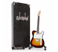 Ray Davies (The Kinks) - Guitarra en miniatura - Regalos musicales - Adorno hecho a mano