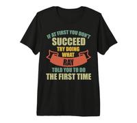 Ray Personalized Name Shirt Ray First Name Camiseta Premium
