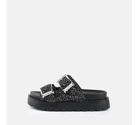 Buffalo Raya Ari Glam - Negro/Plata PU (poliuretano), Negro , 37 EU