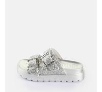 BUFFALO Zapatos abiertos 'Raya' plata 37 plata