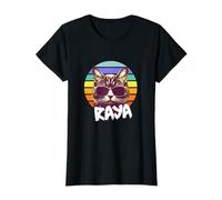 RAYA - Bonito nombre de niña con un gato genial Camiseta