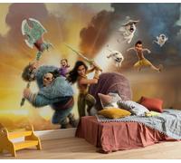 Raya Disney Foto Papel Pintado Fundas Pared en Tamaño 400x250 CM Niños Naranja