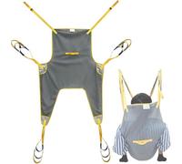 RAYACO Arnes Grua Traslado Enfermos Personas Mayores Arnés Elevación Cinturón Transferencia Paciente Cuerpo Complet Transferencia Cama Silla Ducha Cinturón Médica