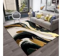 Rayas De Textura Abstracta 3D Impreso Moquetas Antideslizante Alfombra Área,3D Ilusión Óptica Alfombras Suave Franela Alfombra De Suelo Salón Dormitorio Throw Runner Rugs Perfil Bajo Al /4035789352977