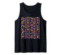 Rayas Verticales Rayas Verticales Color Arco Iris Man Camiseta sin Mangas