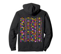 Rayas Verticales Rayas Verticales Color Arco Iris Man Sudadera con Capucha
