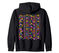Rayas Verticales Rayas Verticales Color Arco Iris Man Sudadera con Capucha