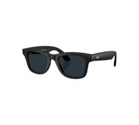 Ray - Ban Unisex Ray - Ban Meta RW4012 Wayfarer 601S1Z - GEN 2 Gafas de sol Inyectado Negro Transparente Cuadrada Transiciones Fotocromático