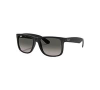 Ray - Ban Hombre Ray - Ban RB4165 JUSTIN 601/8G Gafas de sol Inyectado Negro Gris Cuadrada Normal Sombreado