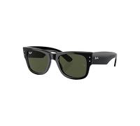 Rayban - Marcas - Mega Wayfarer Polished Black Green - Negro Negro