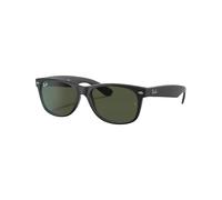 Rayban - Marcas - New Wayfarer Matte Rubber Black G-15 Green - Negro Negro one size