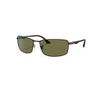 Rayban - Marcas - RB3498 Polished Black G-15 Green de Aluminio - Negro Negro one size