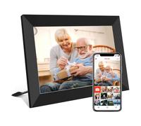 Raybeen Frameo - Marco de Fotos Digital WiFi de 10,1 Pulgadas, Pantalla táctil IPS LCD 1280 x 800, Memoria integrada de 32 GB, rotación automática de Retratos y paisajes, Uso compartido instantáneo o
