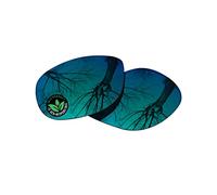 Raydi Lentes de repuesto de policarbonato para gafas de sol RayBan RB4147 de 60 mm, espejo verde esmeralda, polarizadas