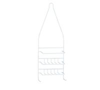 Rayen 2001 - Colgador de Ducha, Ideal para baños, cocinas y garajes, Color Blanco