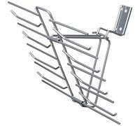 Rayen 6024 - Colgador de Corbatas y Cinturones, Gran Capacidad de Almacenamiento