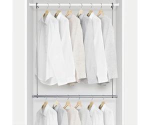 Rayen - Barra extra de armario, fácil colocación, 77 x 85 cm